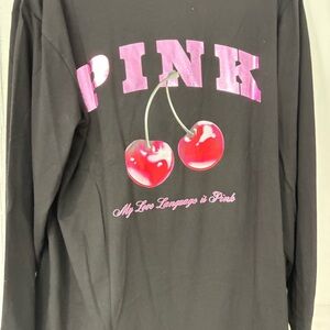 ‼️SOLD‼️PINK Victoria's Secret Long Sleeve Tee
